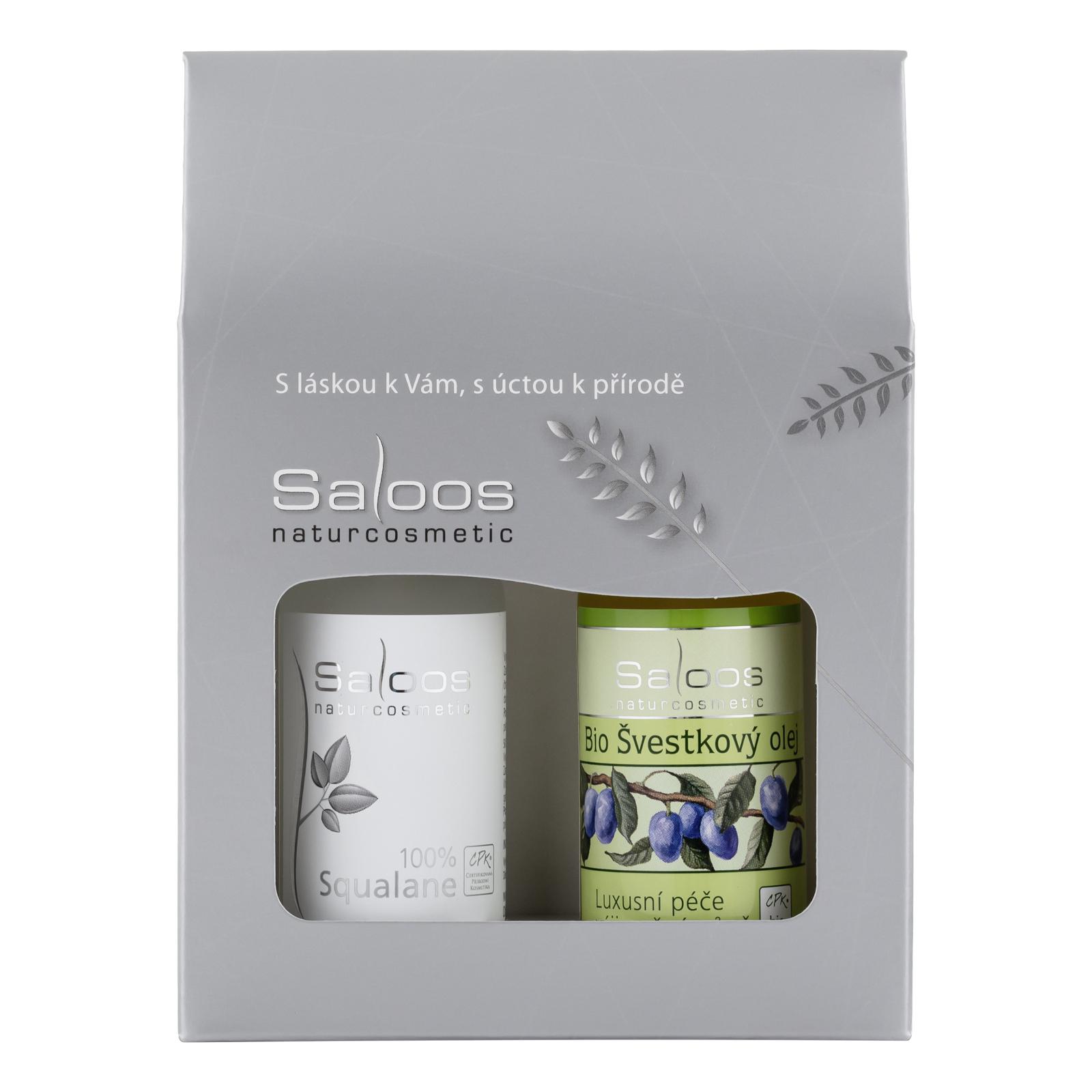 Saloos Švestka & 100% Squalane 1 kazeta | Dárkové kazety