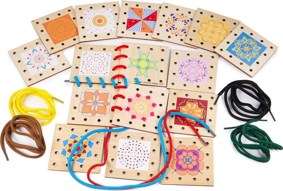 Bigjigs Toys Provlékací obrázky