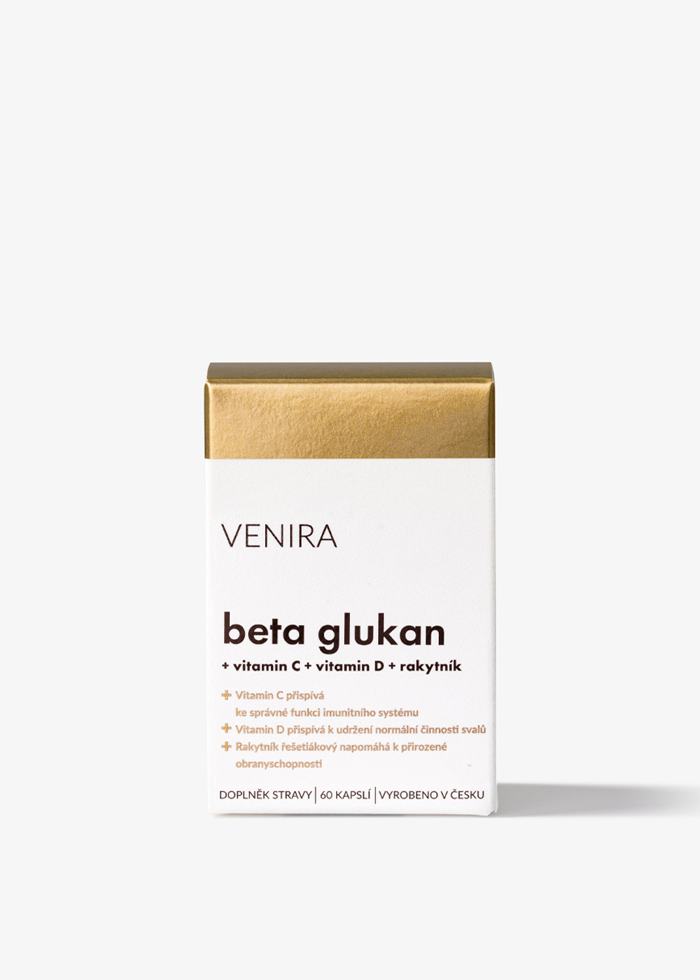 VENIRA longevity - new generation - NR, Resveratrol a Koenzym Q10, 60 kapslí