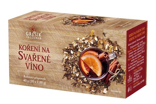 Valdemar Grešík - Natura s.r.o. Koření na svařené víno 20 n.s. GREŠÍK