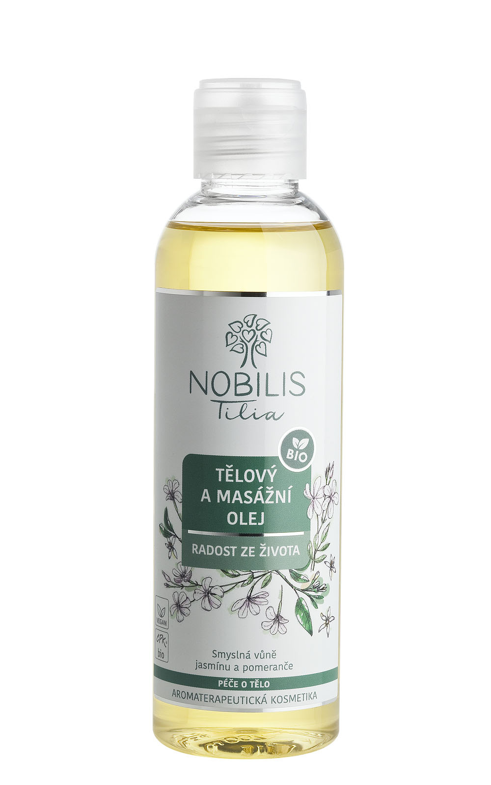 Nobilis Tilia Tělový a masážní olej Radost ze života varianta: 200 ml