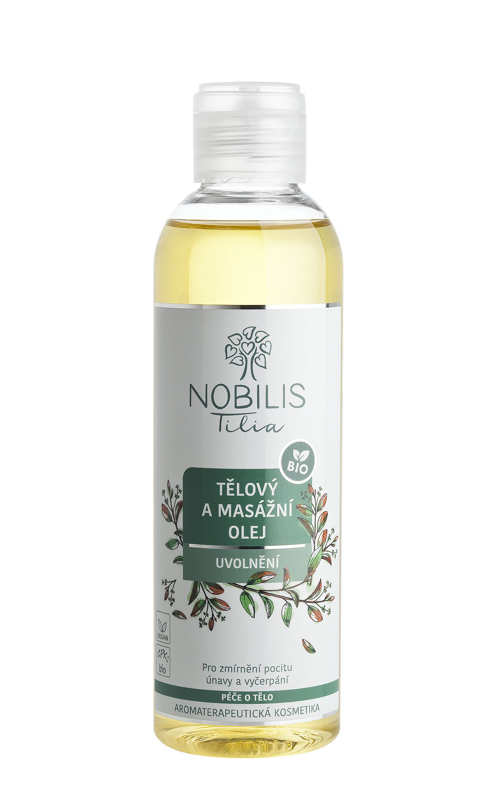 Nobilis Tilia Tělový a masážní olej Uvolnění varianta: 200 ml