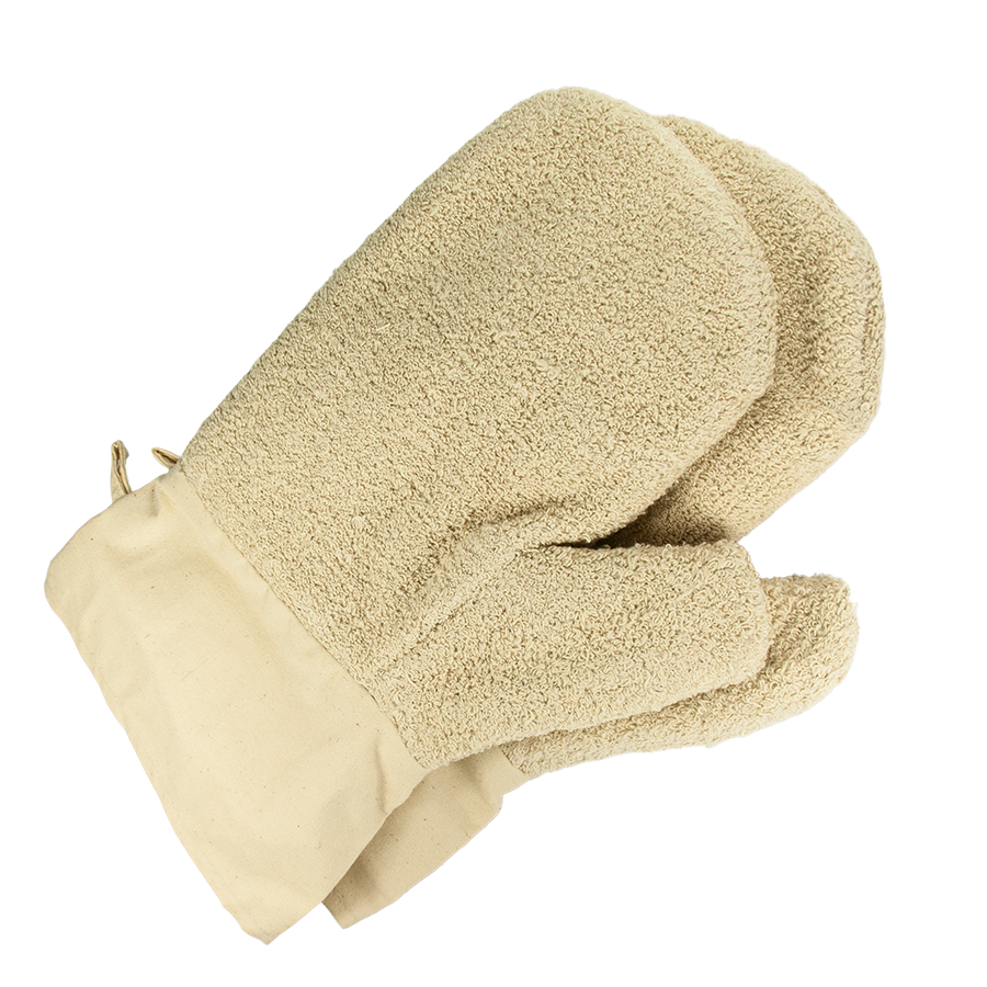 EcoPack Pekařské rukavice 30 cm béžové (2 ks) ks Balení: 2