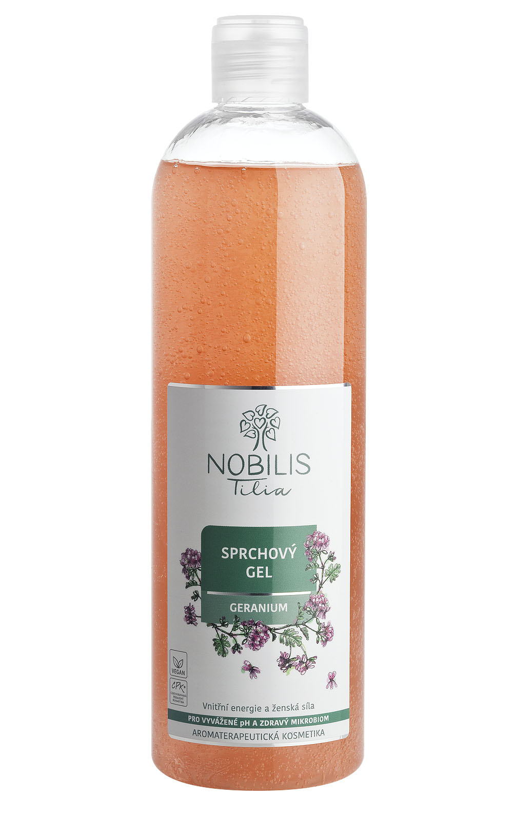 Nobilis Tilia Sprchový gel Geraniový Varianta: 200 ml