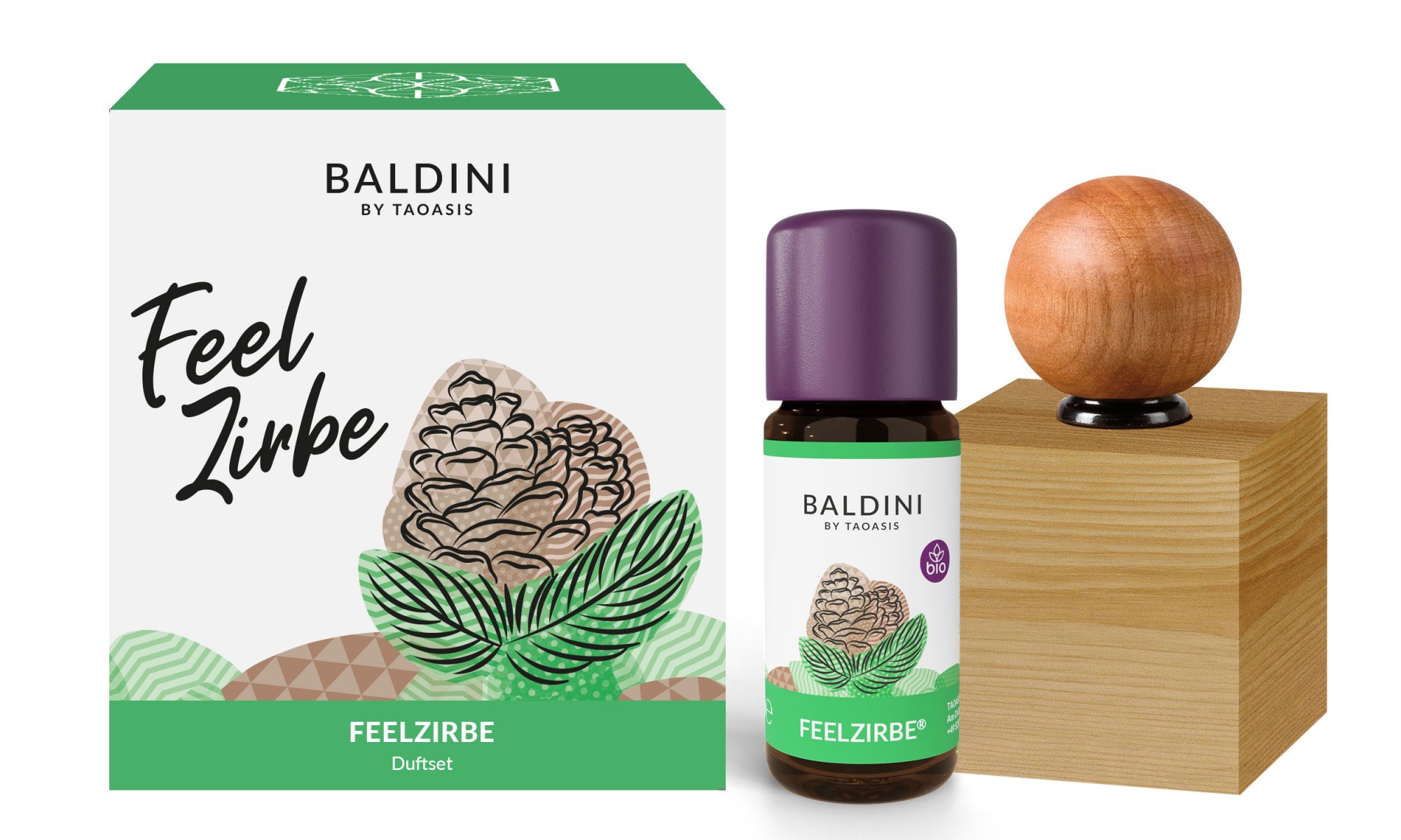 Taoasis Aroma sada Piniový háj 1 ks (10ml + difuzér)