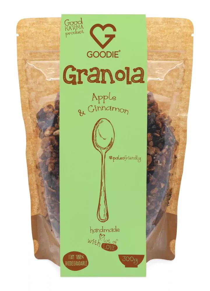 GOODIE Granola - Apple & Cinnamon 300 g