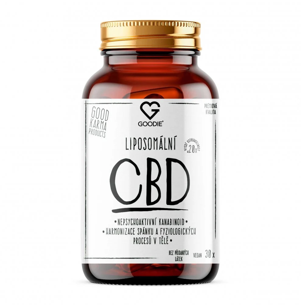 Goodie Liposomální CBD 30 ks, 5mg