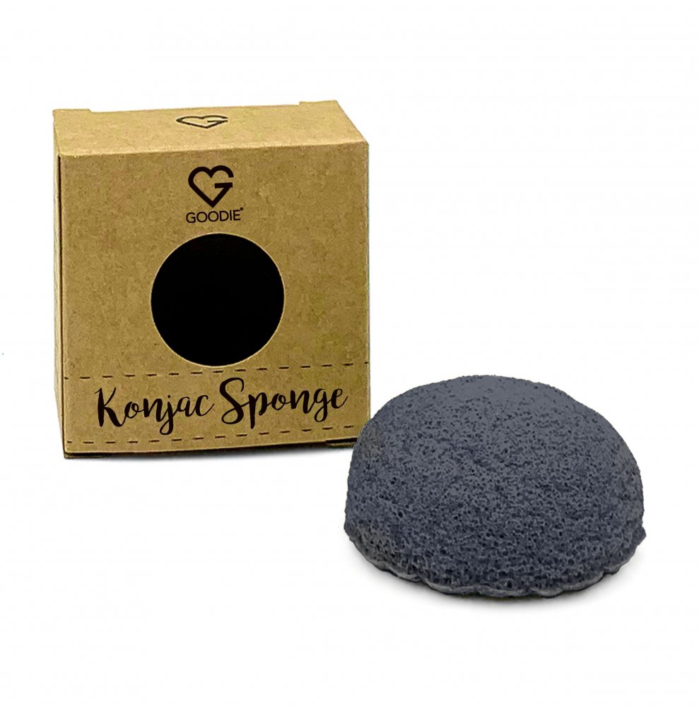 GOODIE Konjac houbička - Aktivní uhlí