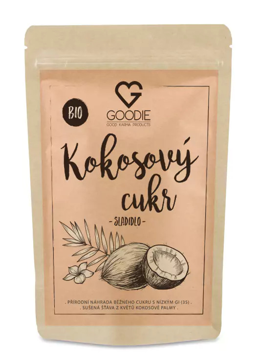 GOODIE Kokosový cukr BIO 120 g