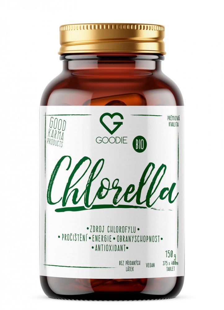 Goodie Chlorella tablety BIO 150 g