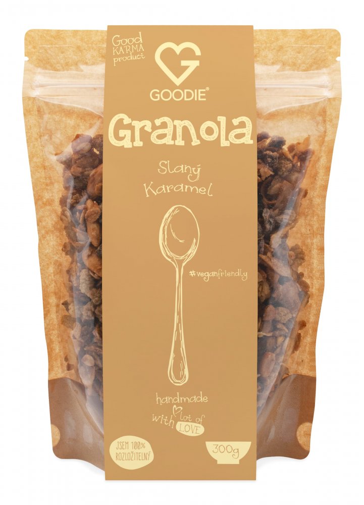 GOODIE Granola - Slaný karamel 300 g