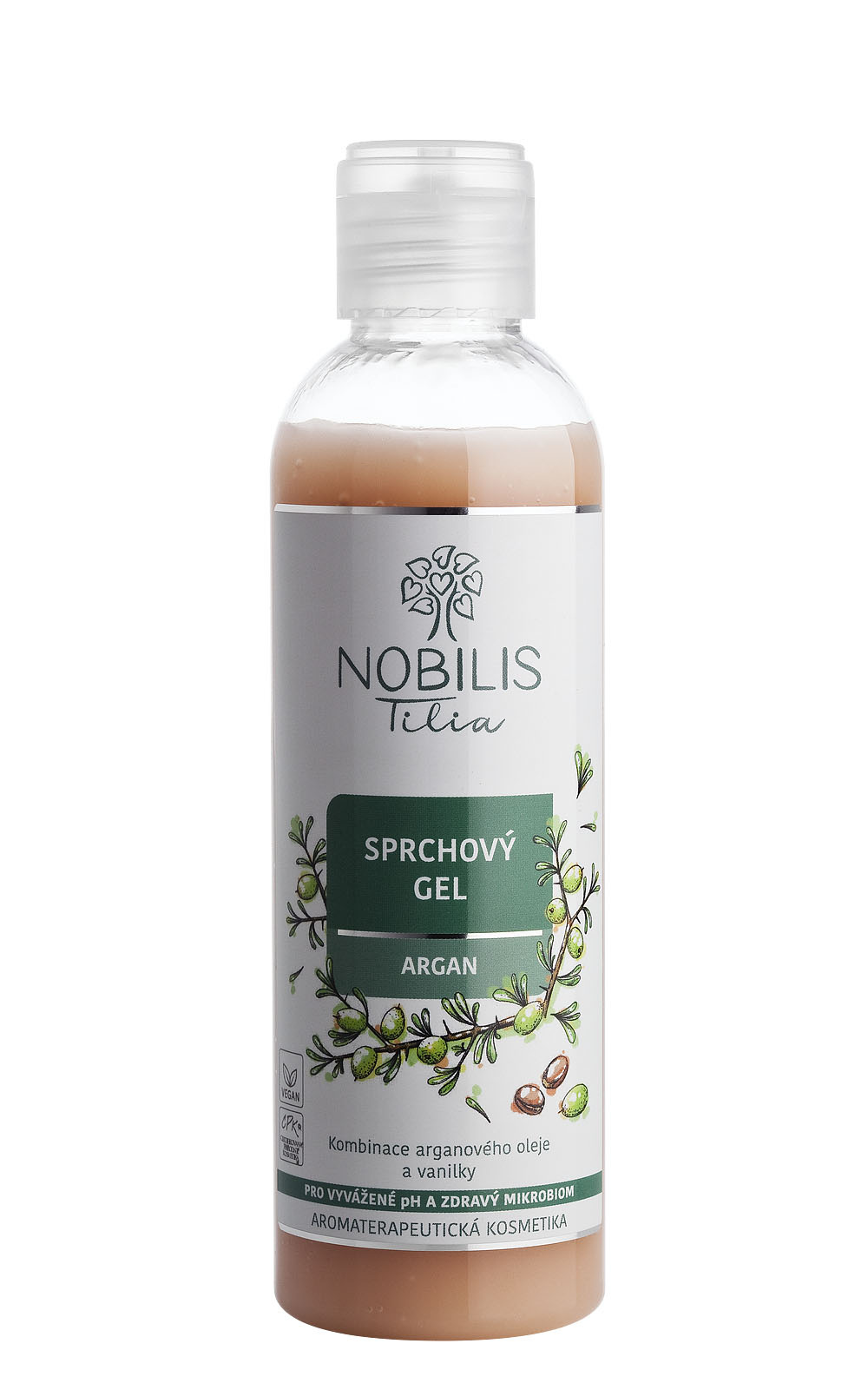 Nobilis Tilia Sprchový gel Arganový varianta: 200 ml