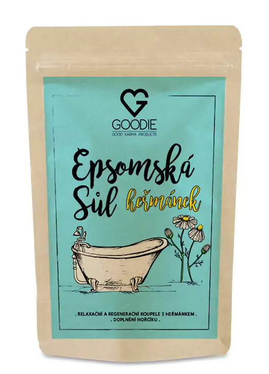 GOODIE Epsomská sůl s heřmánkem 250 g