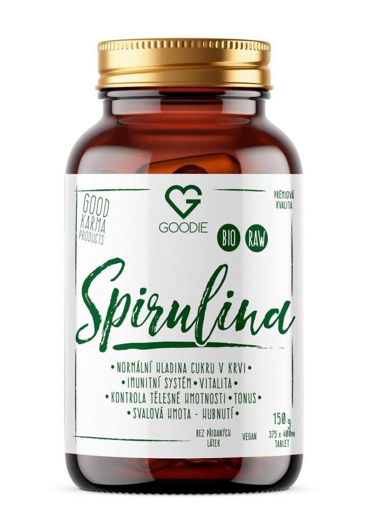 Goodie Spirulina tablety BIO 150 g