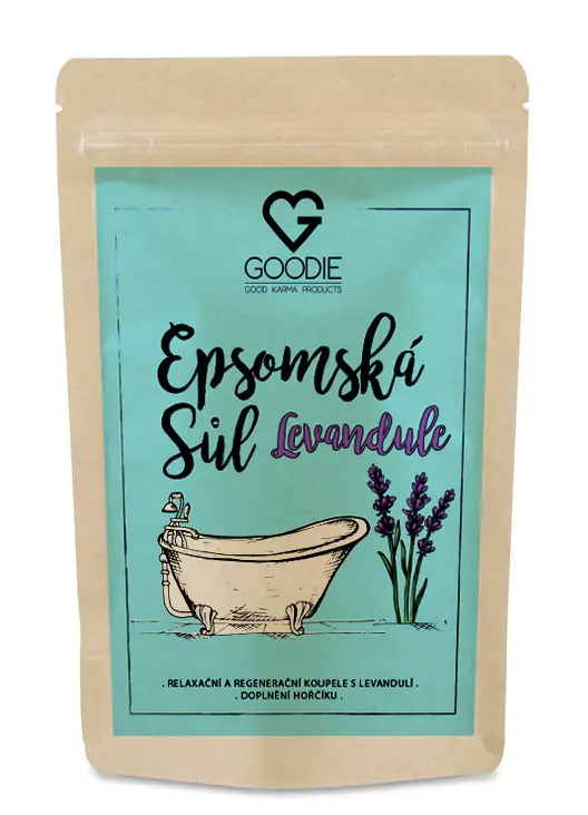 GOODIE Epsomská sůl s levandulí 250 g