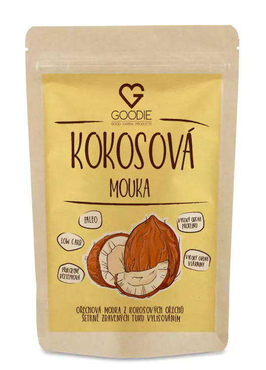 GOODIE Kokosová mouka (proteinová) BIO 200 g