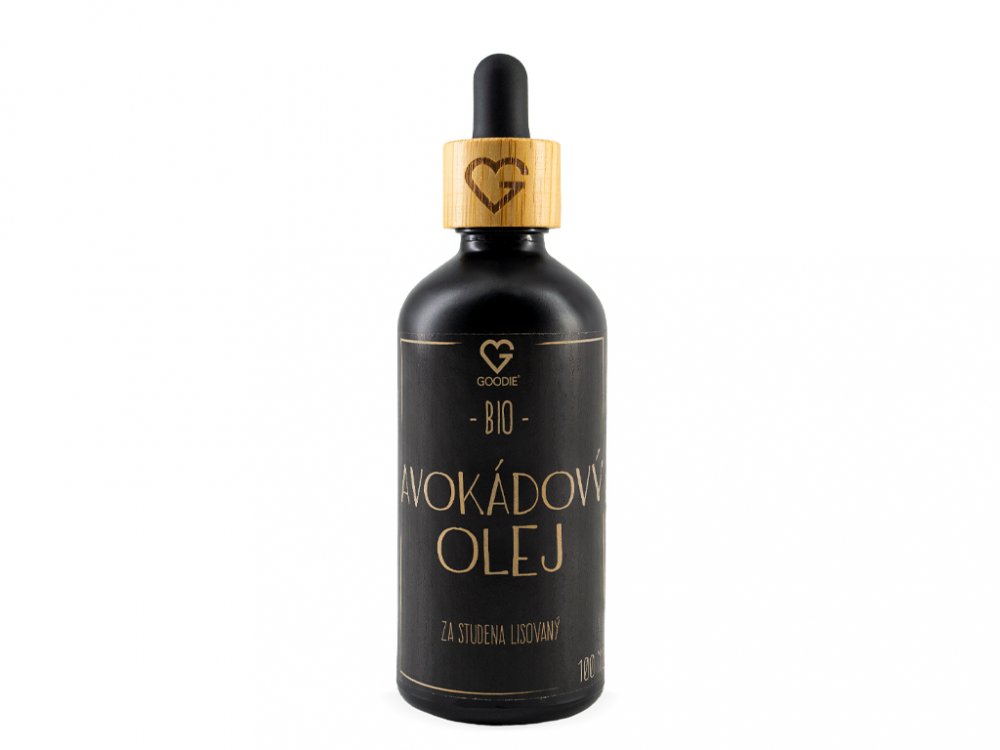 Goodie Avokádový olej BIO, RAW 100 ml