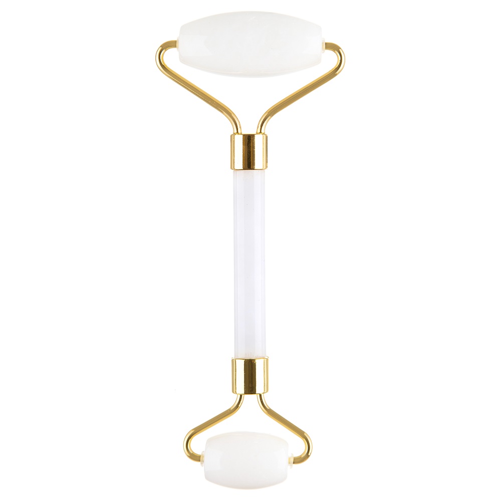 PALSAR7 Face-roller Masážní váleček na obličej (bílý jadeit)