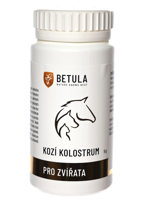 BETULA Kozí kolostrum pro zvířata Varianta: 10 g