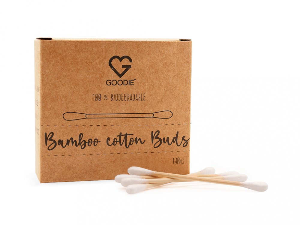 Goodie Bambusové tyčinky do uší 100 ks