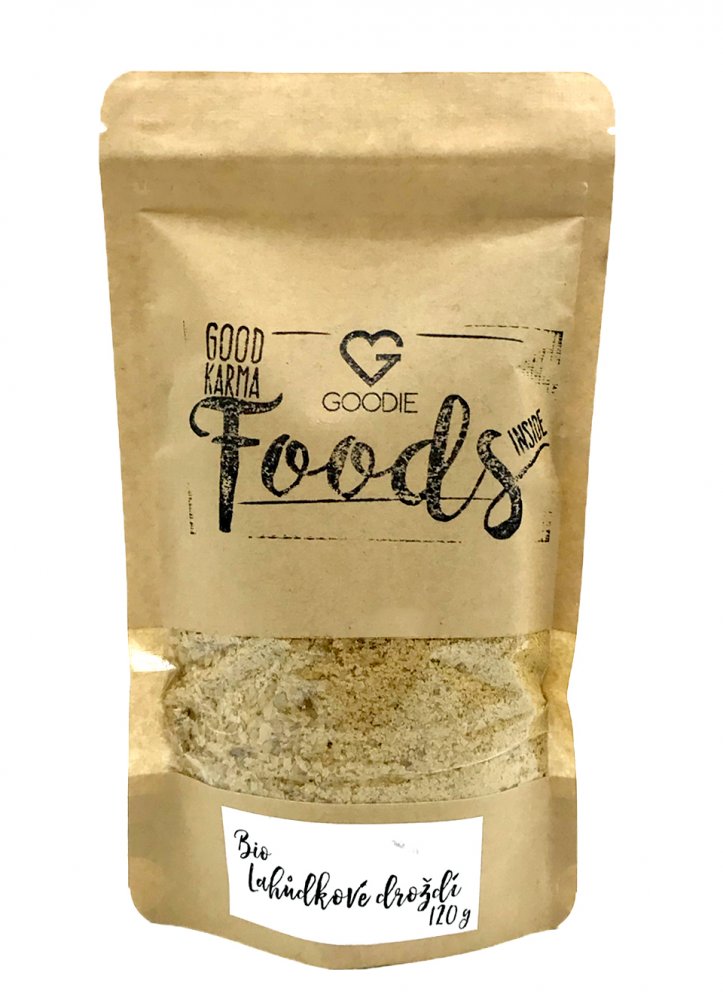 GOODIE Lahůdkové droždí (inaktivní s vitamínem B 12) BIO 120 g
