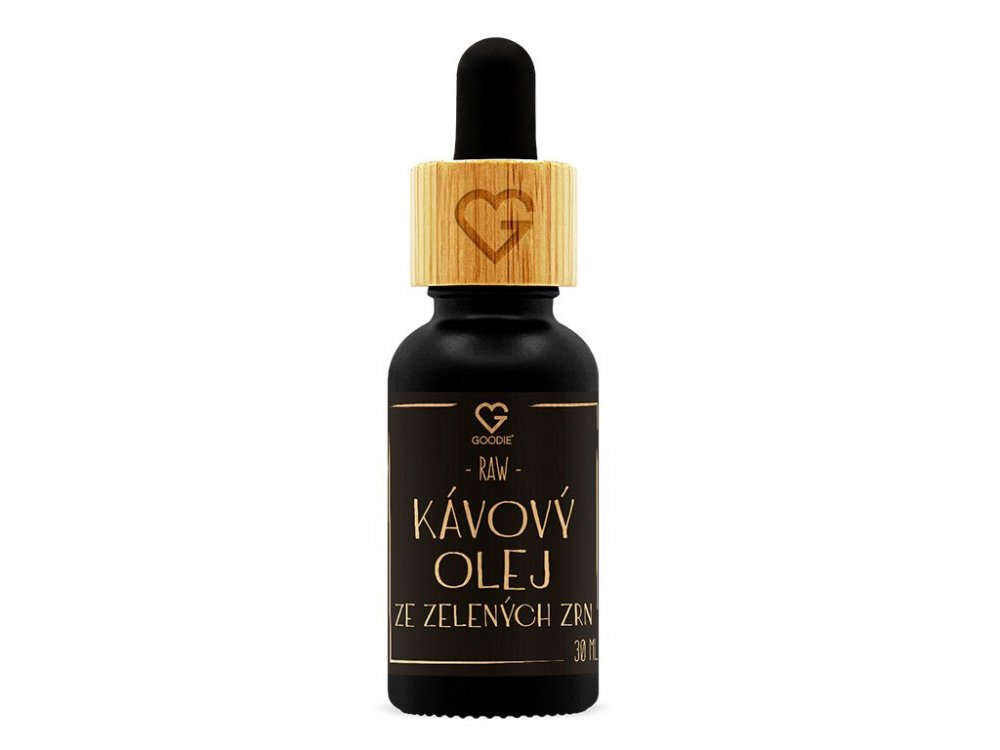 GOODIE Kávový olej ze zelených zrn RAW 30 ml
