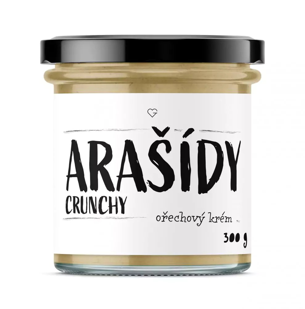 GOODIE Arašídový krém CRUNCHY 300 g
