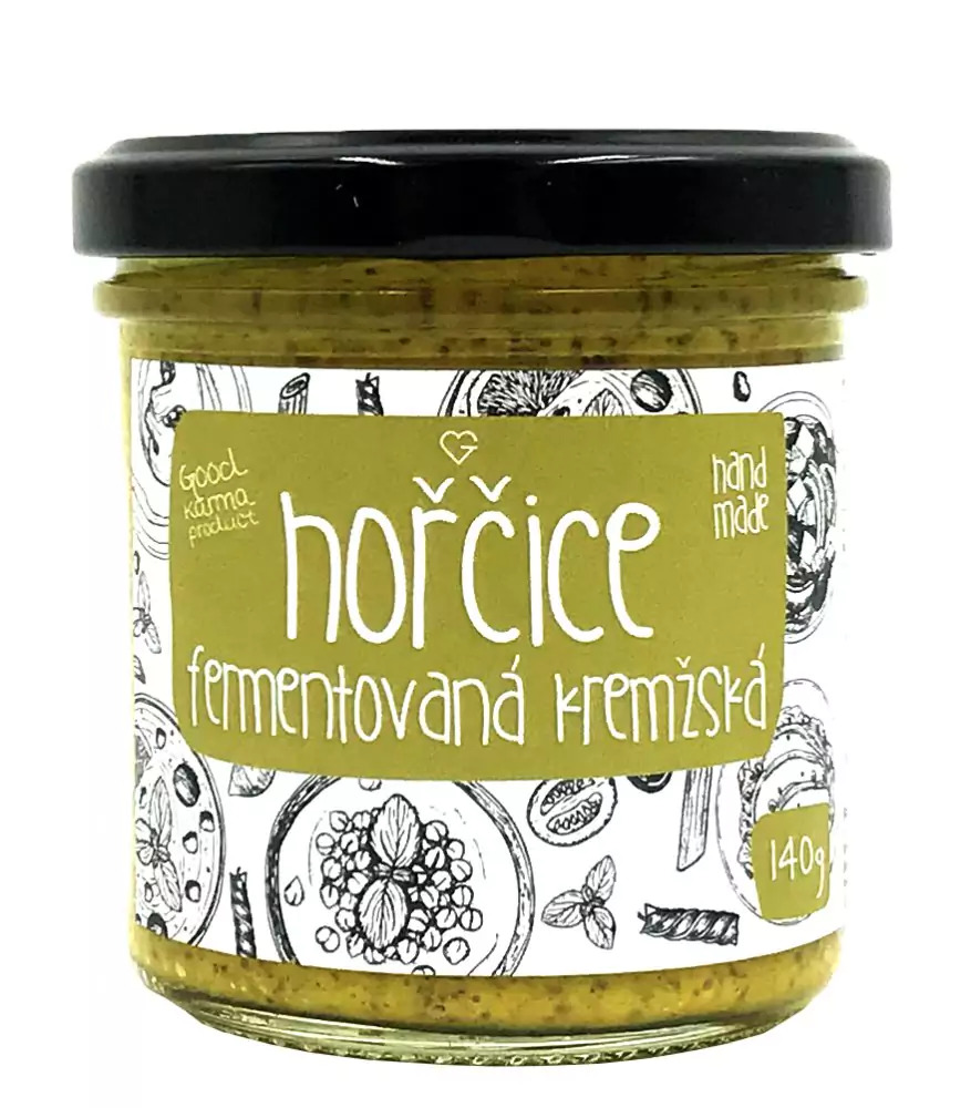 GOODIE Hořčice fermentovaná - kremžská 135 g