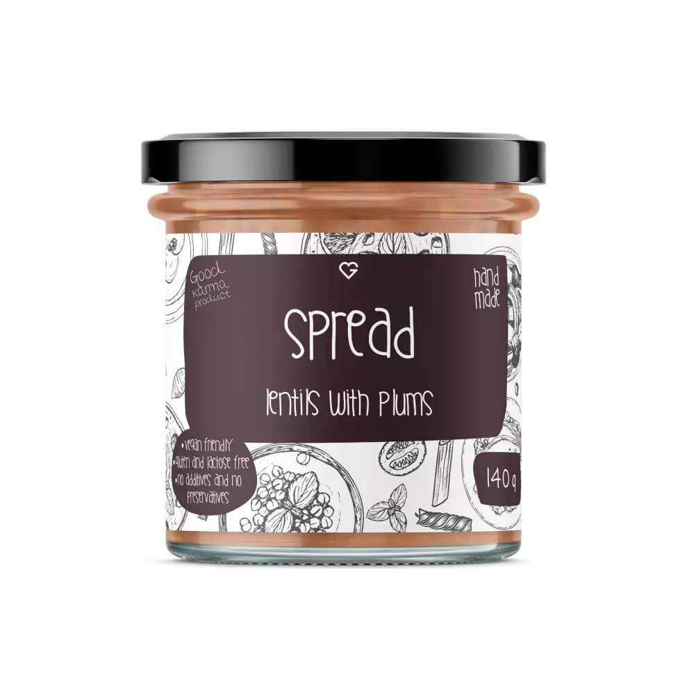 Goodie Pomazánka - Čočková se švestkami 140 g