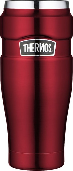 THERMOS Vodotěsný termohrnek - červená 0,47