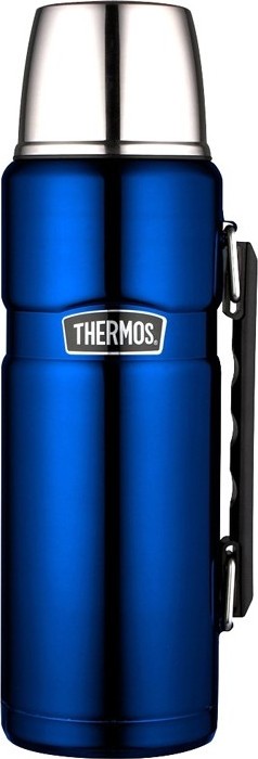 THERMOS Termoska na nápoje s madlem - modrá 1,2