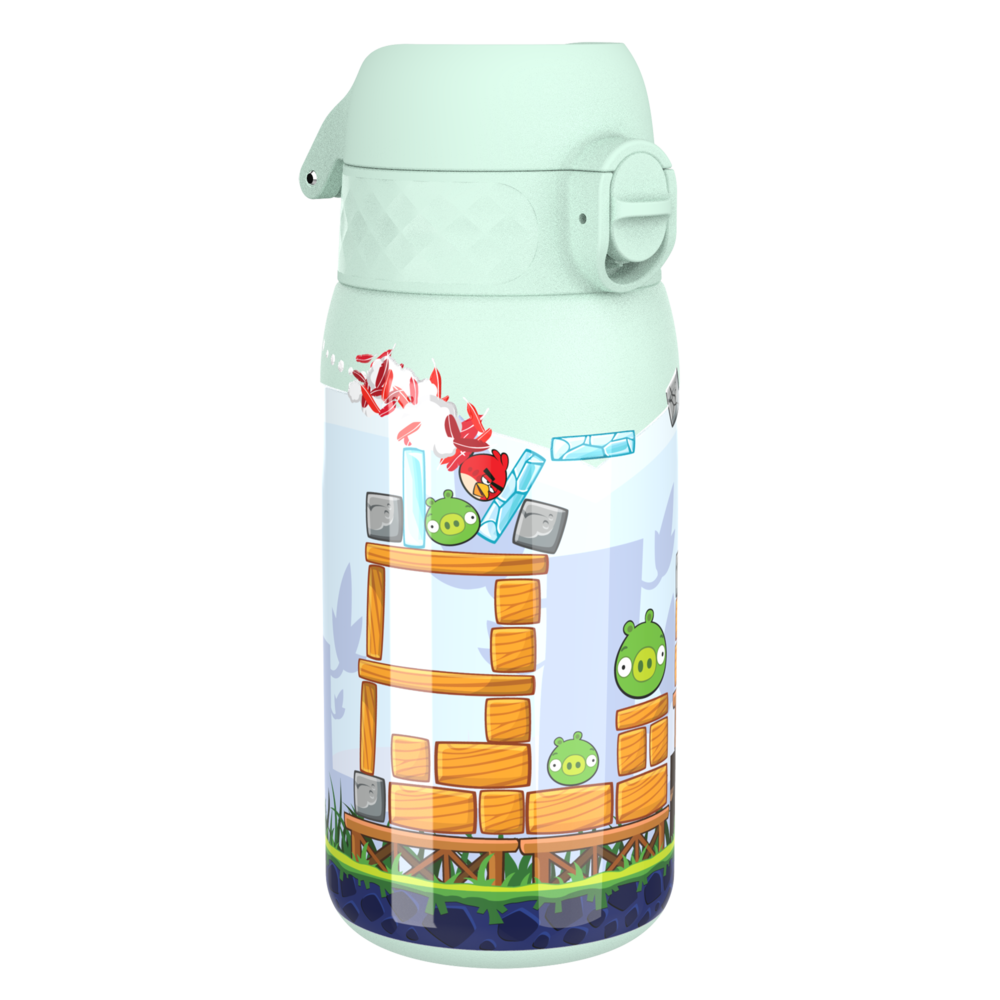 ion8 Leak Proof nerezová láhev Angry Birds Game Level, 400 ml
