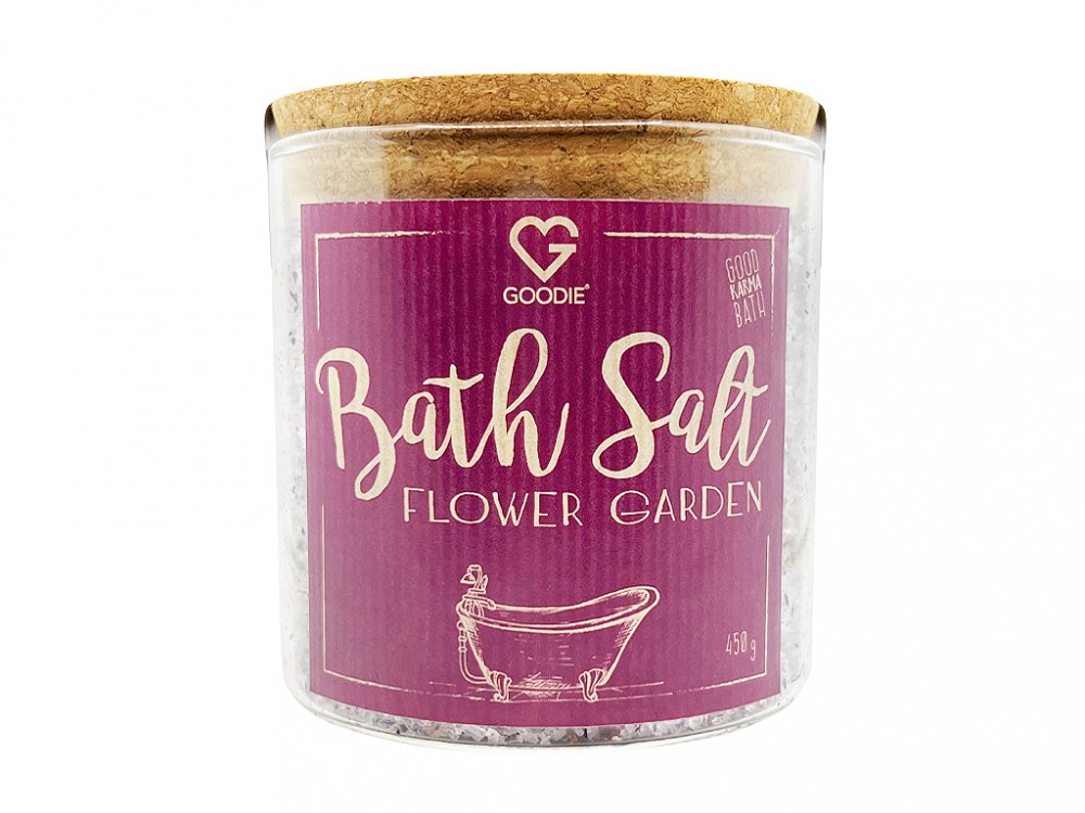GOODIE Koupelová sůl - Flower garden 450 g