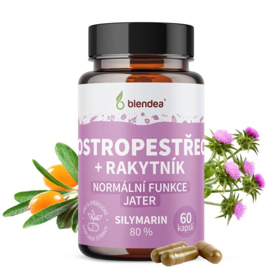 Blendea Ostropestřec + Rakytník, 60 kapslí