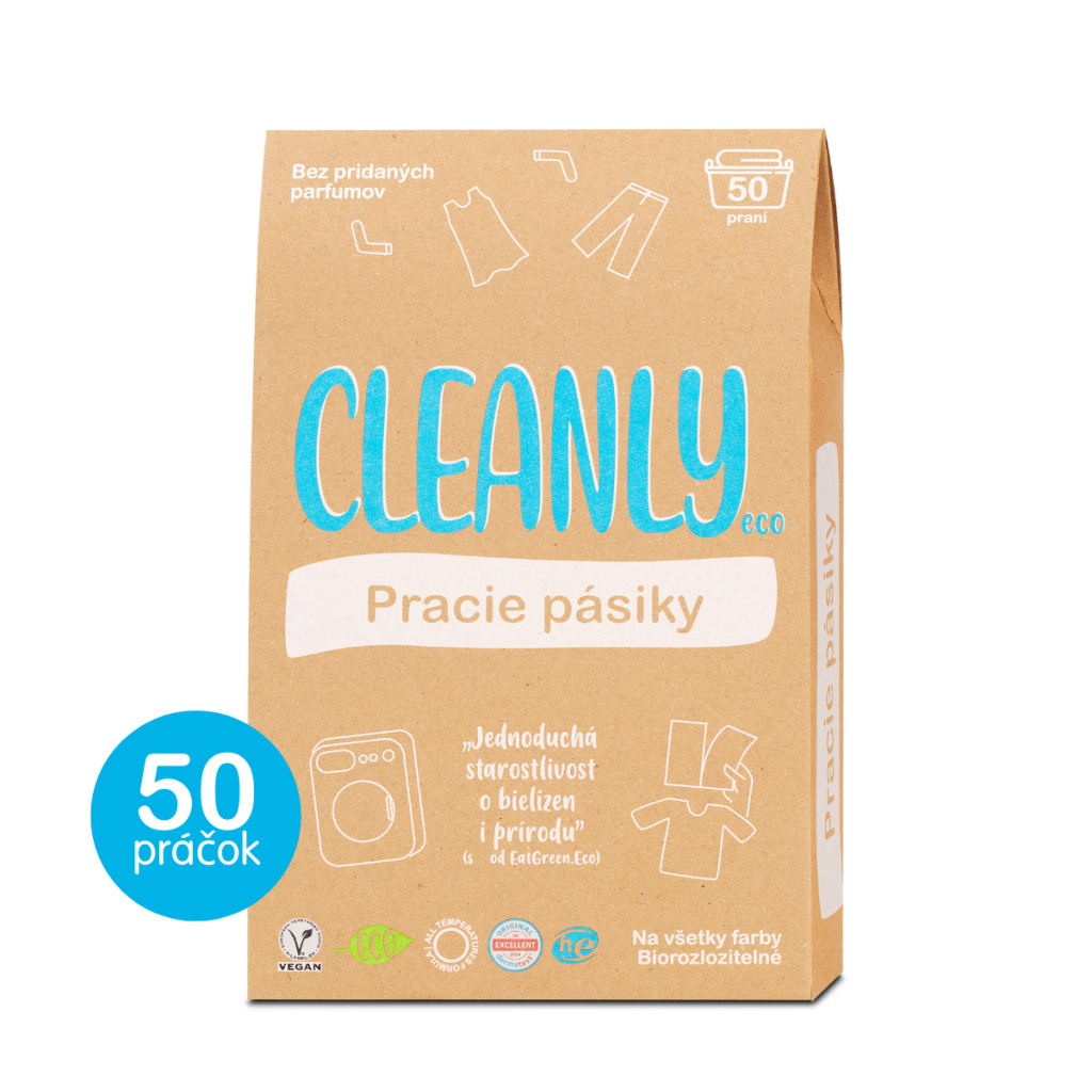Cleanly Eco prací proužky, 32ks