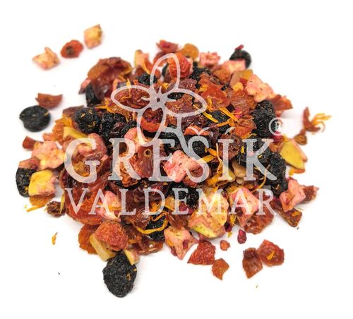 Valdemar Grešík - Natura s.r.o. Ovocné pohlazení 1 kg GREŠÍK Ovocný čaj