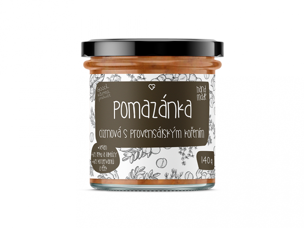 GOODIE Pomazánka - Cizrnová s provensálským kořením 140 g