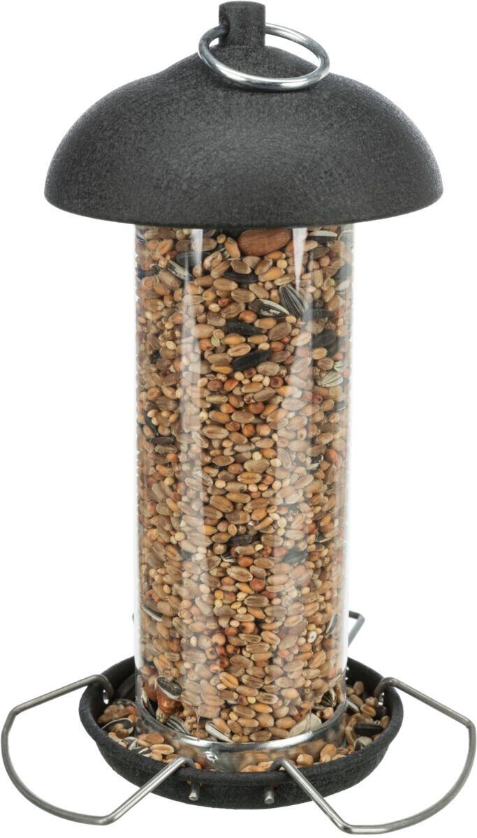 TRIXIE Zásobník na krmivo pro ptactvo 560 ml/ø 10 × 20 cm, kov/plast