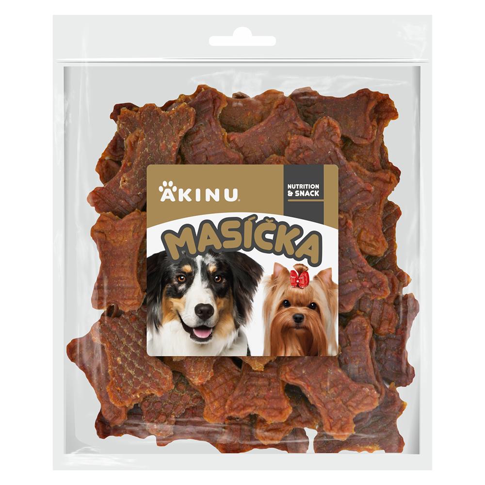 Akinu Masíčka kuřecí kostičky s karotkou 300g