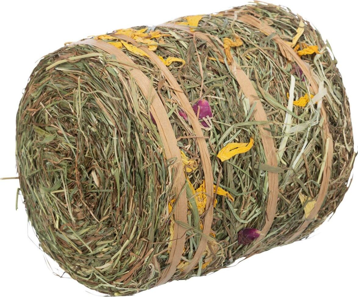 TRIXIE Natur Snack - váleček sena s květy,  500g