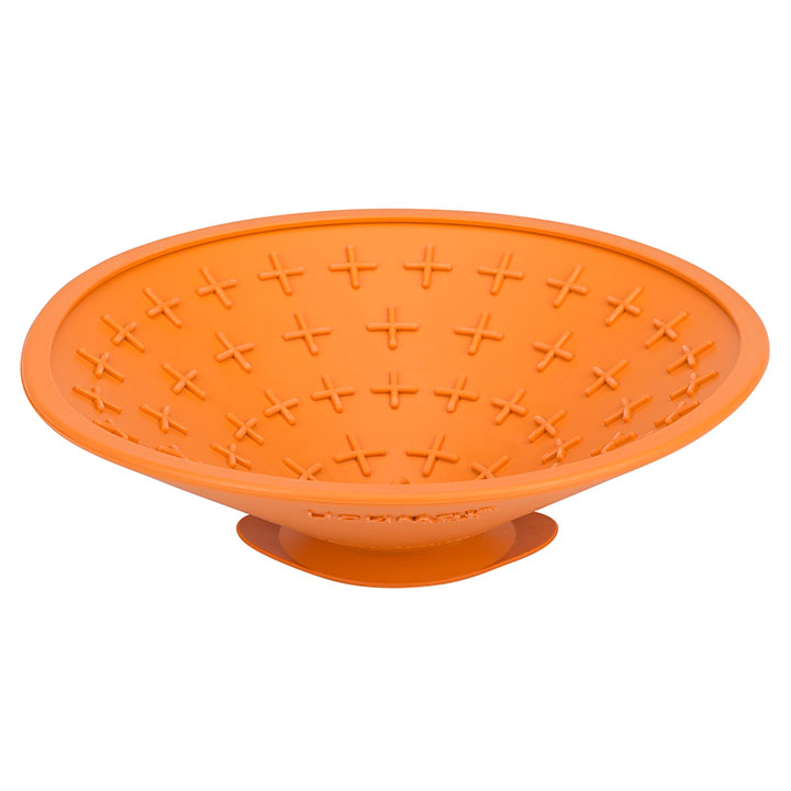 LickiMat Lízací podložka do vany Splash Barevný: Oranžová