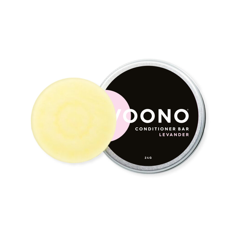 VOONO Cestovní MINI kondicionér Levandule pro hebké a lesklé vlasy, 24g