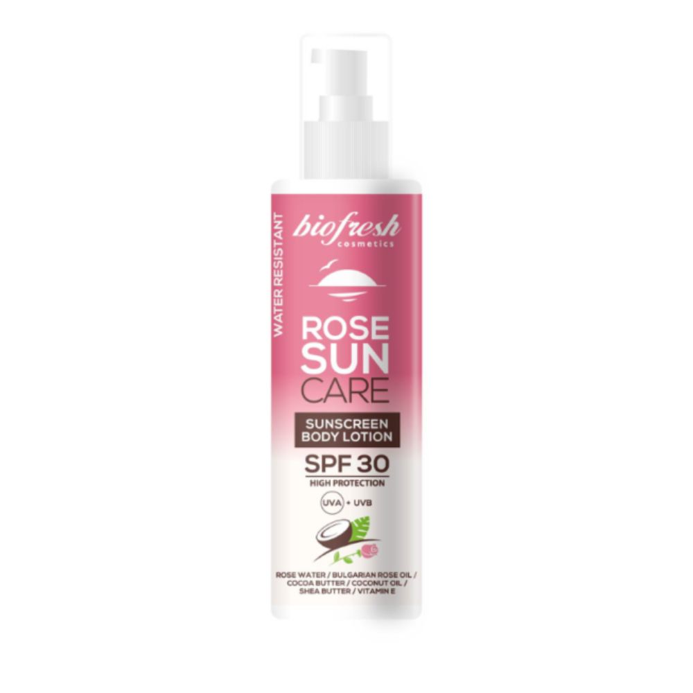 Biofresh Ltd. Opalovací tělové mléko s pumpičkou SPF 30 Biofresh Sun Care 200 ml