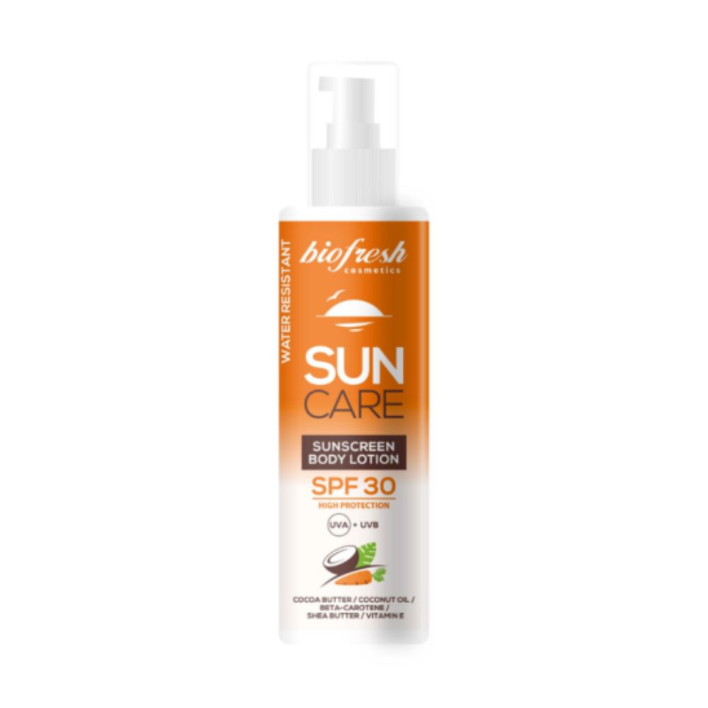Biofresh Ltd. Opalovací tělové mléko SPF 30 s pumpičkou Biofresh Sun Care 200ml