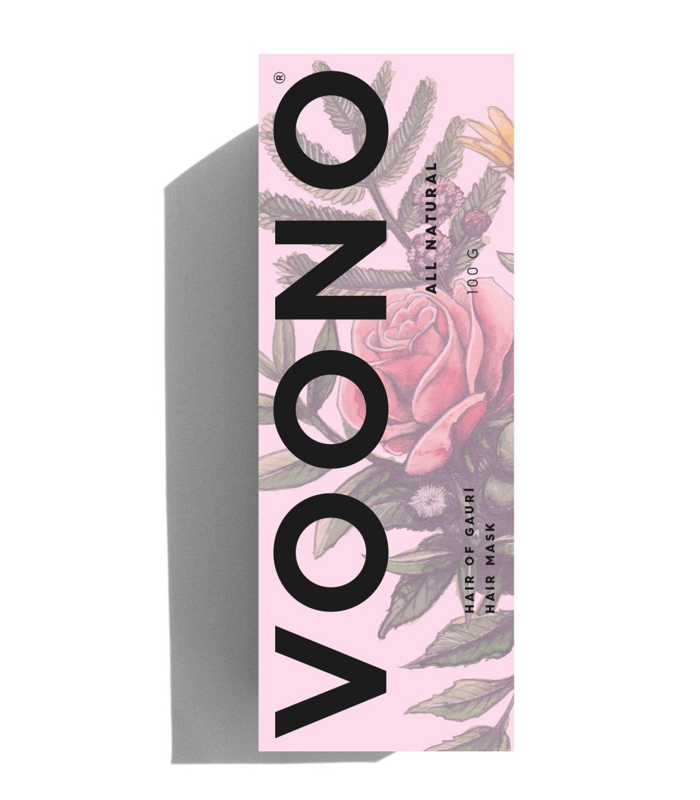 VOONO Maska na vlasy Hair of gaurí, 100g
