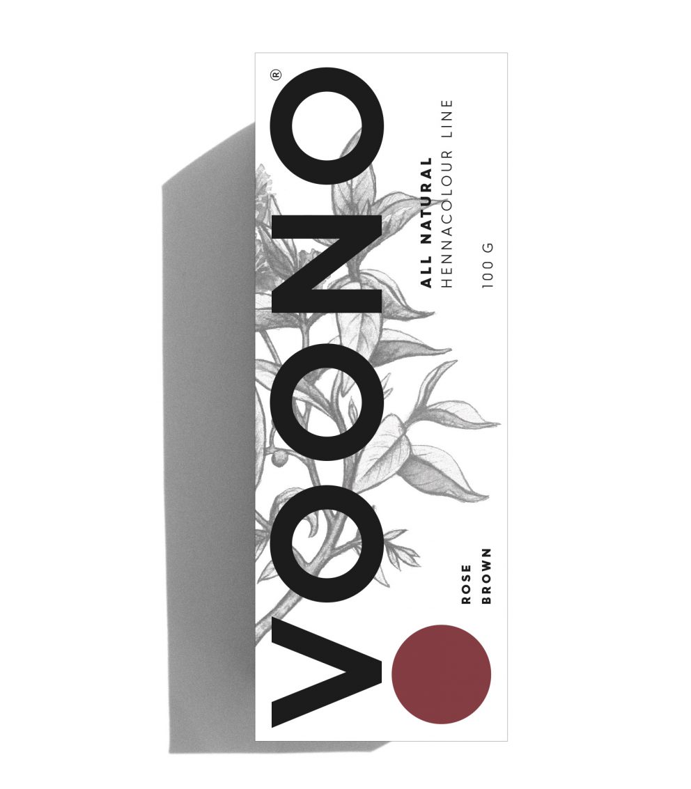 VOONO Henna Rose brown, 100g