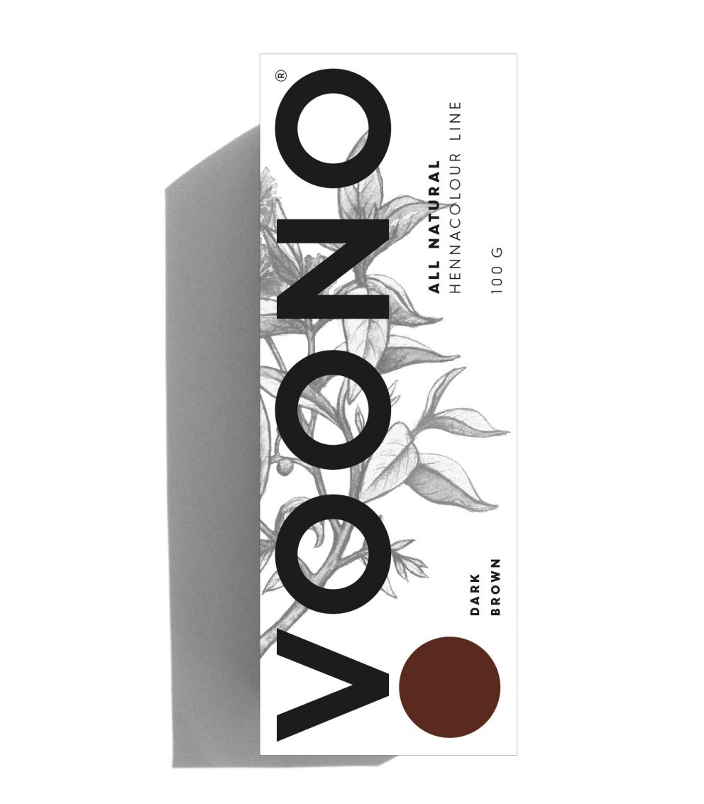 VOONO Henna Dark brown, 100g