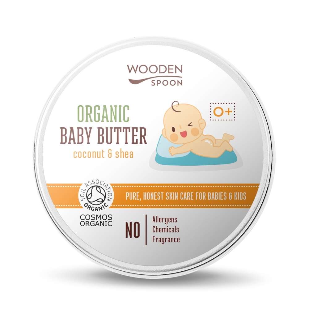 WoodenSpoon Dětské tělové máslo Wooden Spoon 100 ml