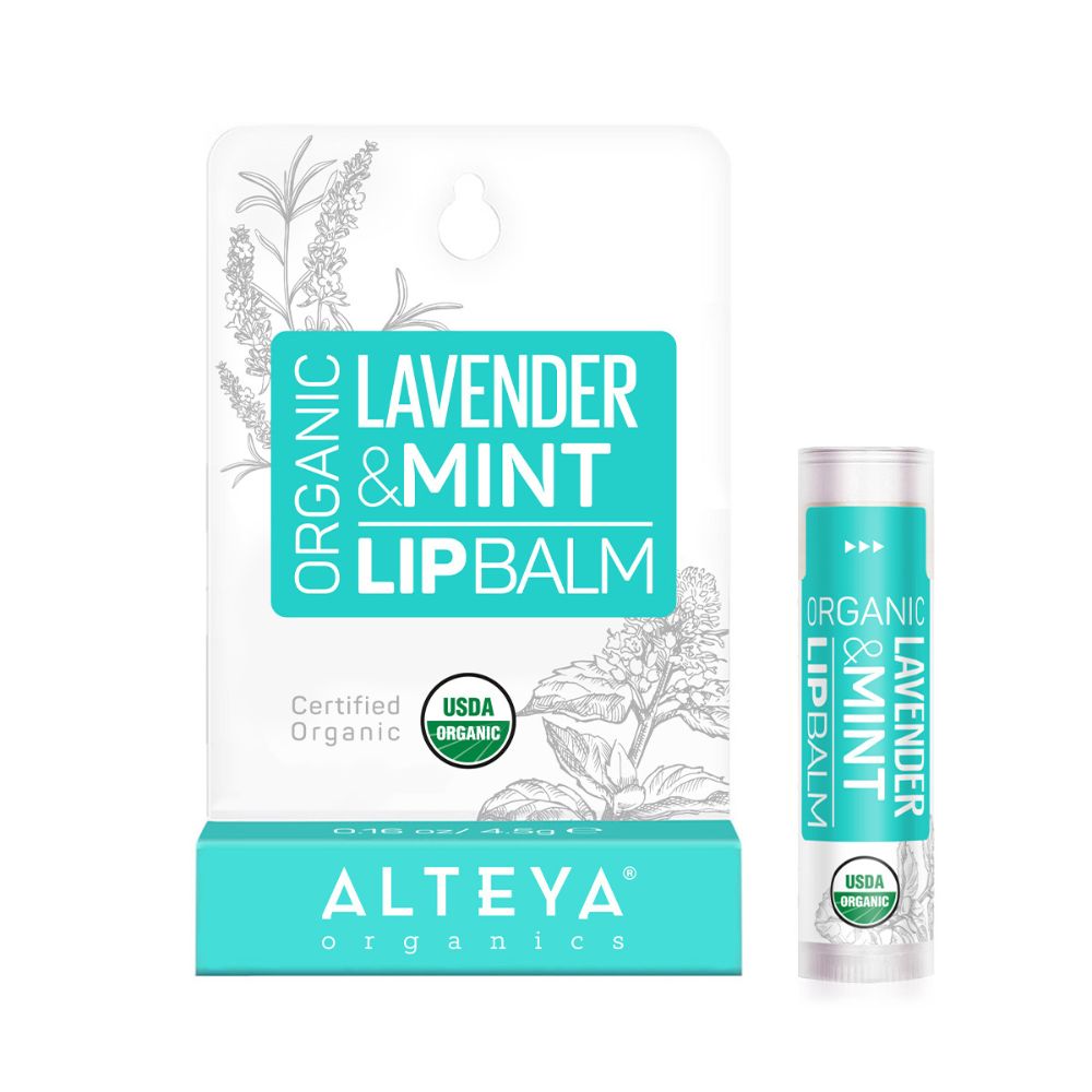Balzám na rty s levandulí a mentolem Alteya Organics 5 g