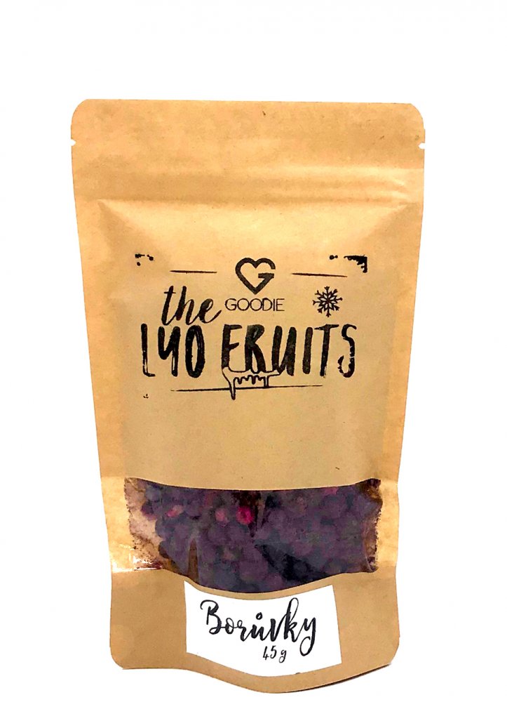 GOODIE Lyofilizované borůvky 45 g